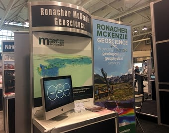Ronacher McKenzie Geoscience Tradeshow Booth PDAC 2017
