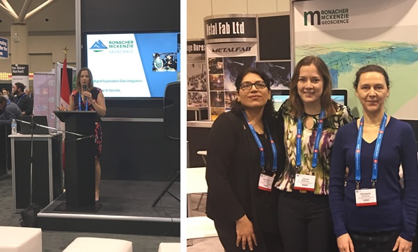 The team of Ronacher McKenzie GeoScience at PDAC 2017 The team of Ronacher McKenzie GeoScience at PDAC 2017